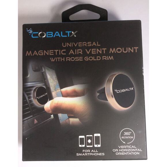 Cellphone Smartphone Magnetic Mount Car Air Vent Cobalt Universal *New* - Picture 1 of 5